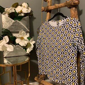 Crown & Ivy Printed Top – Women’s Small